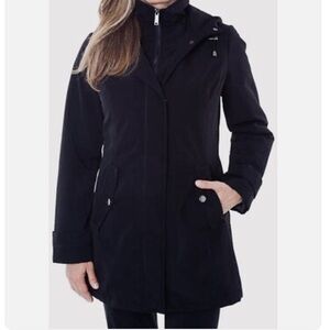 New HFX Performance Women’s All Weather Water Resistant Trench Coat